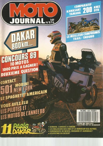 Moto journal 876 comp 200 - journal,