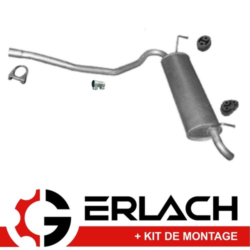 Silencieux arriere pour fiat - silencieux,