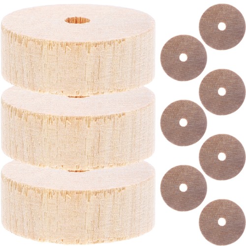 10pcs roues bois petites - 10pcs,