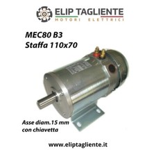 Moteur Électrique 24V 700W 3000 RPM Dc Aimants Permanent Applications Batterie