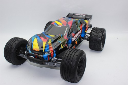 Traxxas 37454 rustler jaune - traxxas,