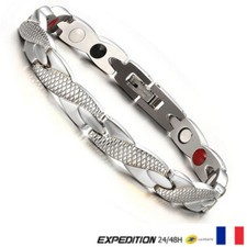 Bracelet magnétique Gris