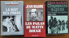 Lot of 3 books: JEAN MABIRE - World War II - WW2
