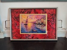 Plateau de service décoratif