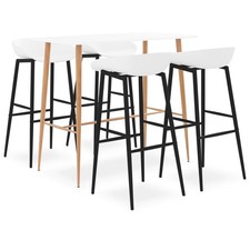 Ensemble de Bar 7 pcs Blanc