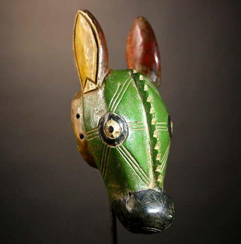 Masque âne africain visage - africain,