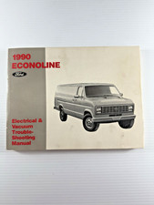 1990 Ford Econoline E150 E250 E350 Electrical Wiring & Vacuum Diagram Manual