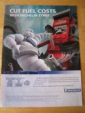 MICHELIN ENERGY SAVER TYRE CUT FUEL COSTS 2010 ADVERT APPROX A4 FILE 31