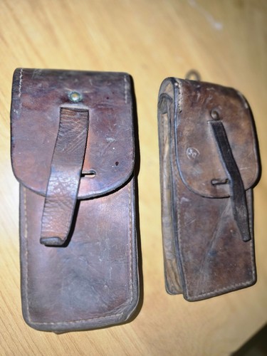 Lot cartouchières cuir - lot, 2