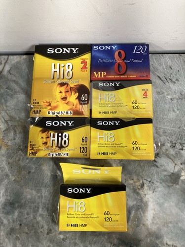 Sony hi8 metal - sony, particle