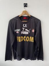 AS MONACO 2008 TRAINING FOOTBALL SHIRT JERSEY TRIKOT MAILLOT PUMA JERSEY BLACK