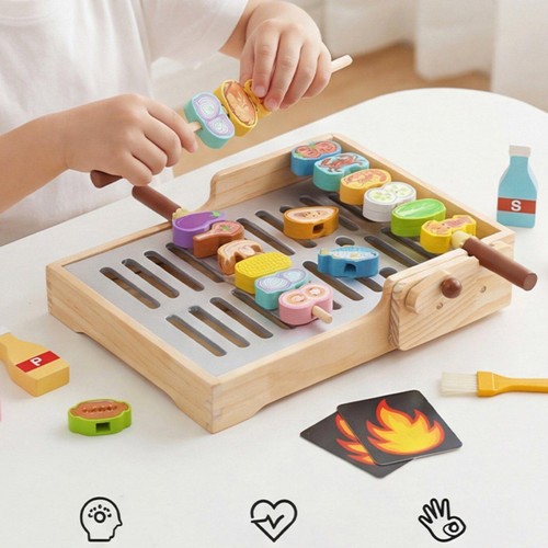 Barbecue bois pour enfants - bois,