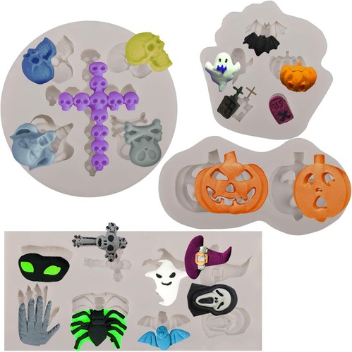 Moule silicone halloween - en,