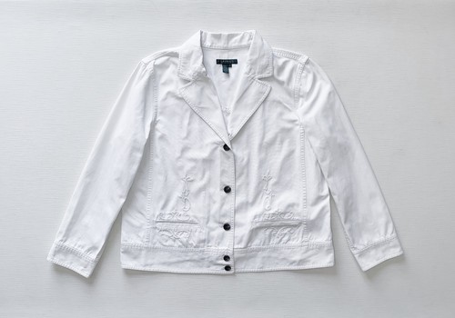Veste blazer blanche lauren - blazer, by
