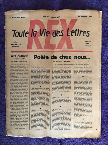 Politique journal rex de - ",