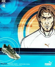 Advertising 129 2002 football boots Puma Shudoh worse France