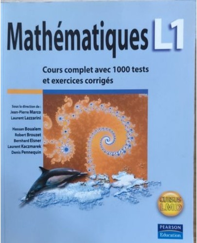Livre mathématiques - livre, l1