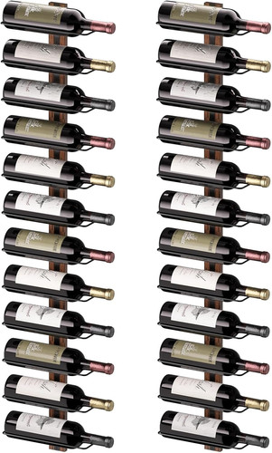 Wine rack wall mounted - mounted, 24