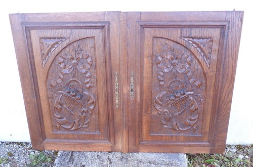 Portes bois chene massif - -,
