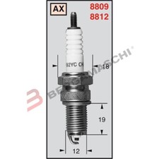 Bougie CHAMPION Spark Plug CCH88121 8812 Arctic Cat 2x4 Quad 300 Cc 1999>2005