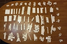 LOT LEGO 600 PIECES BLANC