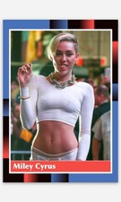 Miley Cyrus Hannah Montana Singer TV Hot Custom ACEO Rookie Trading Card RC