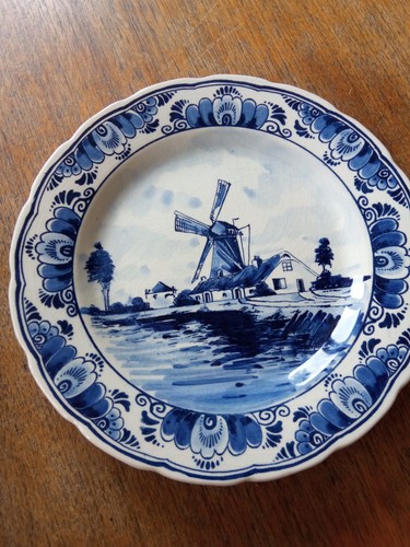 Assiette murale hollandaise - assiette,