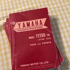 Parts List  YAMAHA Ty 250 78