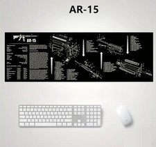 For AR-15 Desk Mat 11x35" –