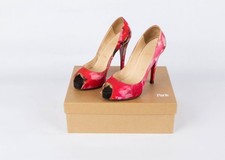 Christian Louboutin Very Prive 120 Popi Fabric Veau Velours