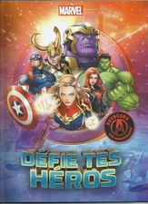 Cartes collection MARVEL Défi
