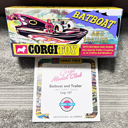 Corgi model club batman - corgi,