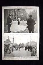 Germans in Brussels Belgian Cavalry Leuven WW1 War 1914 - 1918