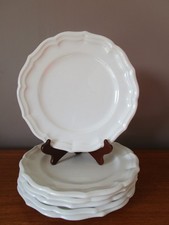 6 ASSIETTES PLATES BLANCHES
