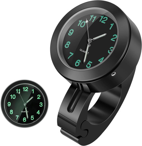 Horloge moto guidon montre - horloge,