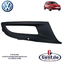 BLACK GRILLE WITH RIGHT FRONT FOG LAMP SEAT FOR VOLKSWAGEN POLO 2009 2014