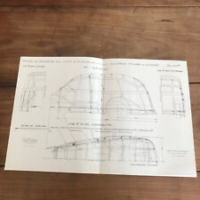 gravure l auto carrosserie N365 menuiserie car chassis panhard et levassor 