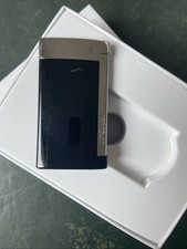 🎅 briquet s.t. dupont noir mat slim 7 Ref BPCA471