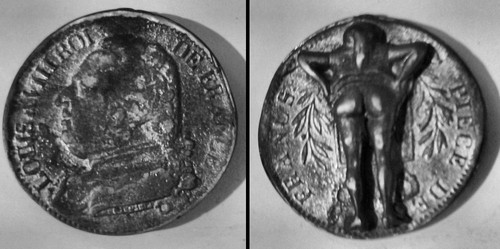 Medaille erotique jeton louis - medaille,