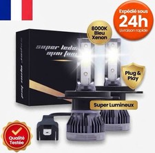 Ampoule Led  H4 8000k blanc