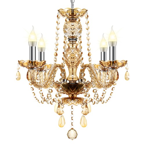 Elegant light crystal candle - 4,