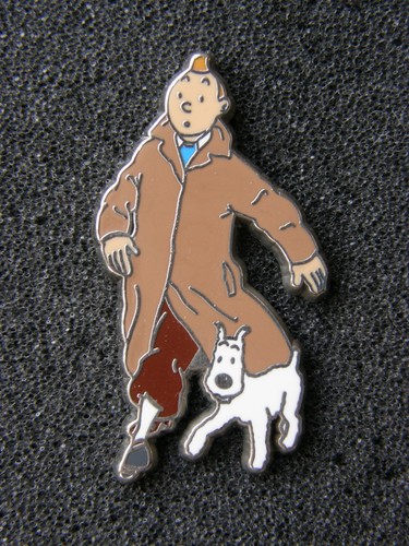 Pin tintin signé casterman - tintin,