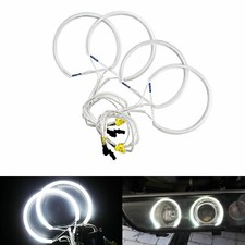 4x131mm BMW CCFL Angel Eyes Feux de Jour Phare Avant E36 E38 E39 E46 PROJECTEURS