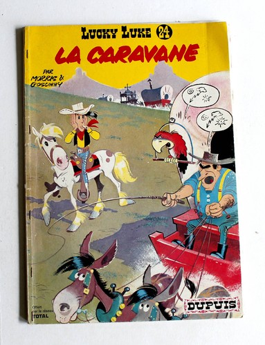 Lucky luke 24 la - lucky, caravane