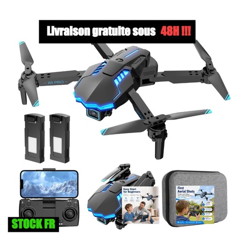 Drone avec caméra 1080p - caméra,