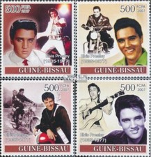 Guinée-bissau 3658-3661 (complète. édition) neuf avec gomme originale 2007 elvis