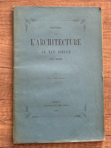Lettres sur architecture au - sur, l'architecture