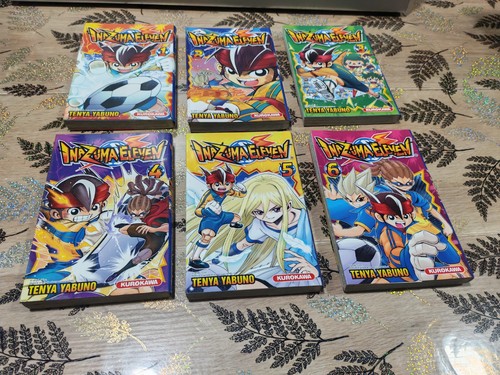 Lot manga inazuma eleven - inazuma,