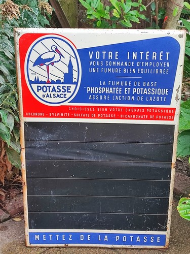 Ancienne plaque émaillée