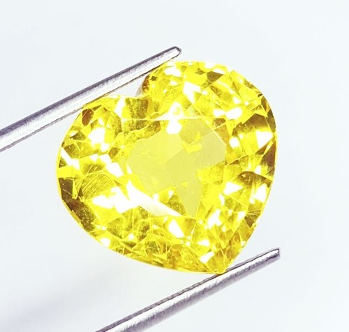 Saphir jaune naturel ct - saphir,